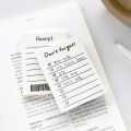 50pcs Simple Line Series Korean Ins Note Paper Creative Cute Plan Punch Note Book Small Book Can Tear Students with Sticky Notes. 