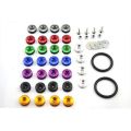 Universal JDM PASSWORD Aluminum Bumper Quick Release Fasteners Fender Washers For Honda Civic Integra. 