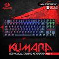 Redragon K552 KUMARA Tenkeyless RGB Mechanical Gaming Keyboard Metal Plate TKL 87 Keys Blue Switch. 