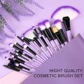Miss Rose 24pcs Premium Makeup Brush Set Professional Face, Eye & Eyelash Brushes. 