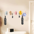 Keychain Hook Wall Mounted 3-hook Key Bag Hanger Kitchen Organizer. 