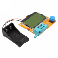 Transistor Tester Capacitor Resistor Diode Triode Thyristor Double Diode Thyristor Tester LCR-T4 Multifunctional Plastic 1 PCS. 