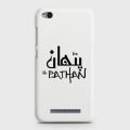 Xiaomi Redmi 4A Cover - SkinLee HQ Hard Case - Caste Name Pathan Customized Cover - SKINLEE-666-1-486-114. 