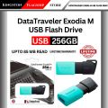 Kingston DataTraveler Exodia M USB Flash Drive 64GB/128GB/256GB - High-Speed Storage Device with Lifetime Warranty. 