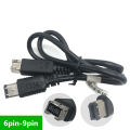 Firewire 800 To 400 9 Pin To 6 Pin Cable 9pin 6pin 0.6m Ieee 1394 Firewire 800 9-Pin/6-Pin Cable 6 Feet9 Pin To 6 Pin. 