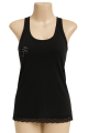 (Hygein: Largest Variety of Periods Care products) Hygein Shameez for Girls, Sleeveless Vest Camisole Slip Shameez for Women, Shameez for Ladies, Shameez for Women Inner wear with thick stripes Lace Cotton Soft Stretchy Free Size in Red , Skin and white. 