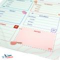 Weekly Meal Planner A4 Size Laminate with Board Marker Organize Your Weekly Meals Schedule. 