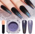 Nail Shining Glitter Chrome Powder Metallic Mirror Pearl Holographic Pigment Powder Manicure Nail Art Decoration. 