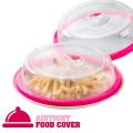 Plate Topper - Microwave Plate Cover and Air Tight Food Storage - 1 Plate Topper. 