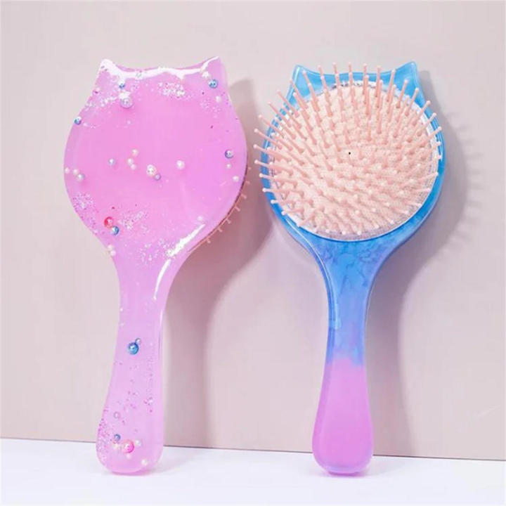 Handmade Silicone Comb Mold for Epoxy Resin Air Cushion Comb Beauty Salon and DIY Enthusiasts Jewelry Making Hair Styling Gifts Spa Personal Grooming Arts and Crafts