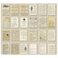 226Pcs Scrapbook Supplies Pack, Grass+Study. 