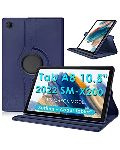 Samsung%20A8%202021%2010.5"%20Cover%20Tablet%20Book%20Case,%20Tab%20Rotate%20360"%20Book%20tablet%20Cover%20for%20Model%20X200%20/%20X205/%20X207%20-%20Image%206