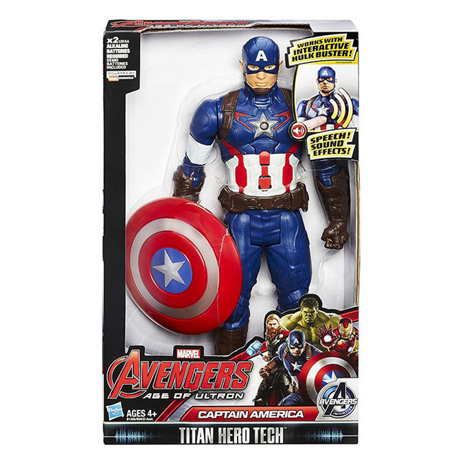 New Marvel Avengers Captain America Action Figure Toy set For Kids 11 Inches