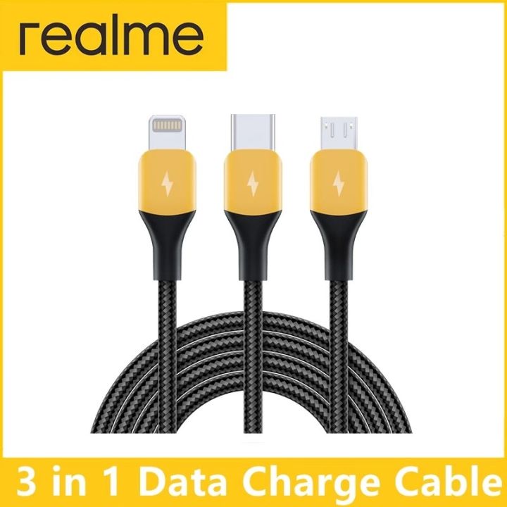 Realme%20Type%20C%20Lightning%20Micro%20USB%20Cable%20VOOC%20Dart%20Warp%2010W%201.2M%20-%20Image%202