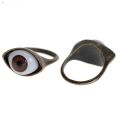 Punk Eyeball Rings for Men Women Unisex Evil Eye Vintage Halloween Jewelry Wholesale. 