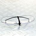 Rimless Ultra-light Round Progressive Multifocal Reading Glasses MEN TITANIUM ALLOY See Near And Far ADD +1 To +4. 