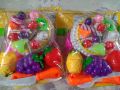 Fruit And Vegetable Food Play Set Toy For Kids. 
