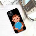 Curious George Monkey Phone Case For iPhone 11 12 Mini 13 14 Pro XS Max X 8 7 6s Plus 5 SE XR Shell. 