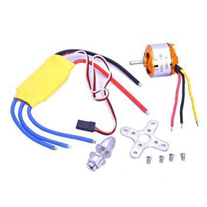 A2212 1000KV Brushless Motor + 30A Brushless ESC for DJI F450 F550 RC