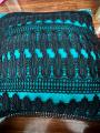 Black Chori Schiffli Lace. 