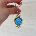 Game Impact Fontaine Sumeru Wanderer Light Pervious Key Chain 7 Element Eye Of Original God Cosplay Toy KeyRing. 