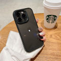 Luxury Airskin Bumper Case For iPhone 14 pro Max and 14 Pro - Deep Purple - Black. 