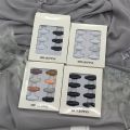 8Pcs/Box Muslim Hijab Pins Color Black And White Safety Pins Clips Ladies Hair Dressing Accessories Brooches. 
