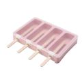 Ice cream mold food grade silicone ice cream sorbet model home homemade cheese stick ice cream box old popsicle sharpener. 