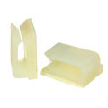100 Motors Pcs White Plastic Wire Tie Rectangle Cable Mount Clip Clamp Self-adhesive. 