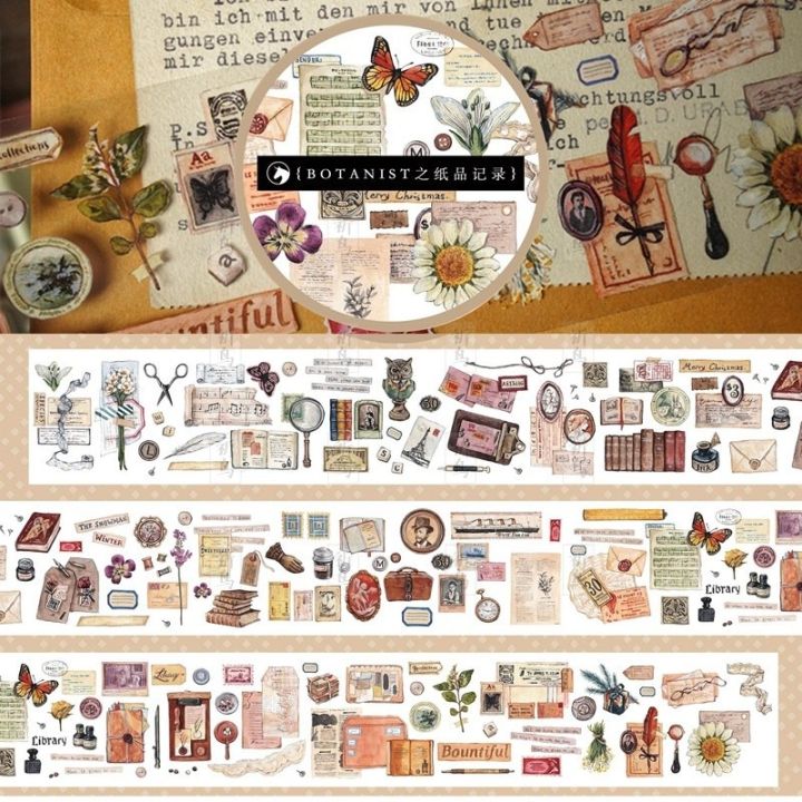 【A village Store】Loop Washi Bright Pet Journal Tape Tree