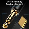 Baseus USB Type C to 3.5mm Male Audio AUX Cable For Xiaomi Mi10 Huawei Mate20 P30 Oneplus Car Headphone Speaker 3.5 Audio Cable. 