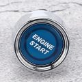 Universal Engine Start Switch, LED Engine Starter Push Button Starter Switch 1 pc (blue). 