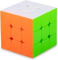 High Quality Rubik Cube 3x3 Stickerless Fast Speed Magic Cube for Kids Early Learning - 3x3 Cube Puzzle. 