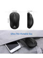 Nexigo B10 Wireless Optical Mouse – 2.4GHz USB Receiver, Adjustable DPI (800/1200/1600), Ergonomic, Plug & Play for Laptop & PC. 