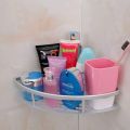 Single Layer Multipurpose Kitchen Bathroom Corner Shelf Wall Mount Storage Rack Bathroom Rack Soap Holder Storage Box Shower Rack Shelf. 