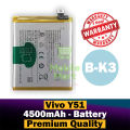 Vivo Y51 Battery B-K3 Replacement Premium Quality 4500mah Battery For Vivo Y51. 