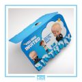 Boss Baby Theme - Birthday Invitation Card (Pack of 40). 