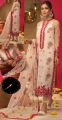 BRAND... MATER0 **  FABRIC (SHIRT)..... ORGANZA (DUPATTA)....ORGANZA (TROUSER)....SILK  (INNER)....SILK   **  FRONT ✔️ Heavy Embroidered ** BY BANO COLLECTIONS**. 