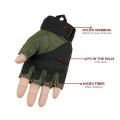 Gloves for Men ,Motorcycle Half Finger gloves ,motor bike gloves Military Army, Cycling Gloves & Outdoor Sports Gloves for Bike Riders, Biker Gloves, Motorcycle Riding half Finger Gloves for Men Bike Gloves. 