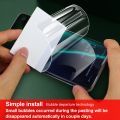 For Samsung Galaxy S21 Ultra 5G 2 PCS IMAK Curved Full Screen Hydrogel Film. 