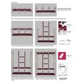 3 Layer Storage Wardrobe Model 88130 Shelf Rack Fancy And Foldable. 