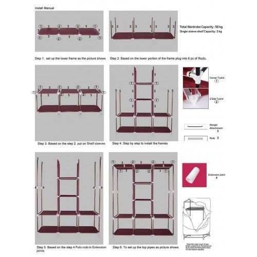 3%20Layer%20Storage%20Wardrobe%20Model%2088130%20Shelf%20Rack%20Fancy%20And%20Foldable%20-%20Image%207