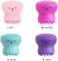 Facial Cleanser, Small Octopus Facial Cleansing Brush, Silicone Facial Sponge Cleanser, Face Skin Cleaning Tool. 