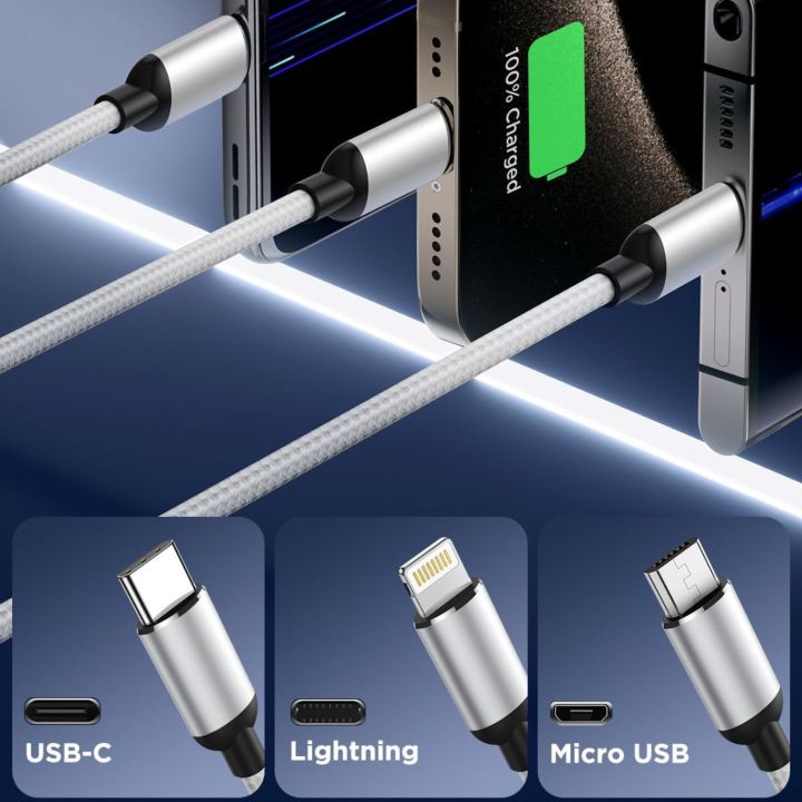 3-in-1%20Fast%20Charging%20Cable%20USB-C,%20Micro%20USB%20&%20Lightning%20Multi-Device%20Data%20and%20Power%20Cord%202.4A%20-%20Image%204