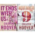 It Ends With Us / November 9 By Colleen Hoover set of 2. 