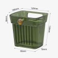 Onion Storage Basket Transparent Punch Free Onion Garlic Food Storage Basket. 