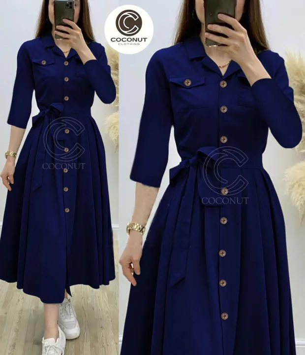 New%20Stylish%20long%20Frock%20Pocket%20Style%20for%20Women%20and%20Girls%20-%20Image%202