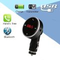 High Quality Wireless Bluetooth Lc_d MP3 Player Car Kit SD MMC USB FM Tran_s_mitter Modulator Car Fm Tran_s_mitter MP3 / WMA Format. 