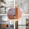 1 Pair / 2 Pair New Invisible Magnetic Door Catch Ultra-Thin Cabinet Magnets Drawer Magnet Catch for Sliding Door Closer Kitchen Cabinet Closer To Protect The Wall Self Adhesive Magnetic Door Stopper. 