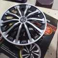 Fancy Wheel Cover 13 inch - Chrome Finish - 4 Piece Set. 